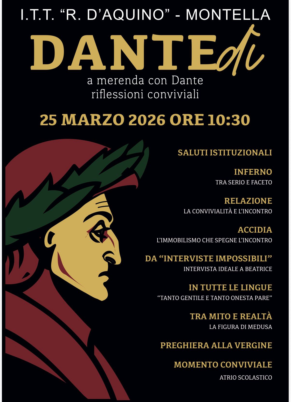 Dantedì 2026 ITT di Montella